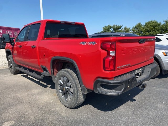 Used 2021 Chevrolet Silverado 2500HD Custom with VIN 1GC4YME70MF306156 for sale in Litchfield, IL