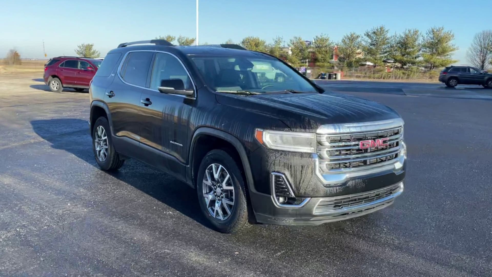 Used 2023 GMC Acadia SLT with VIN 1GKKNML47PZ228717 for sale in Litchfield, IL