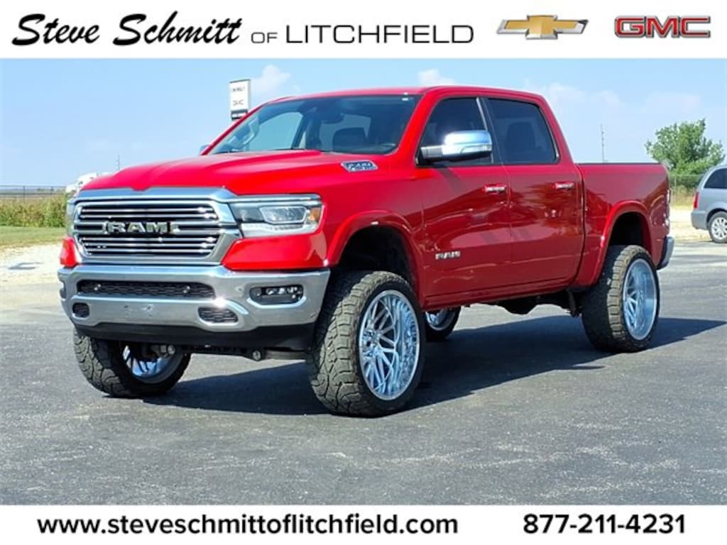 Used 2022 Ram 1500 Laramie Crew Cab 4x4 57 Box Truck
