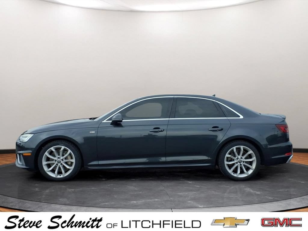 Certified 2019 Audi A4 Premium Plus with VIN WAUENBF47KN003977 for sale in Litchfield, IL
