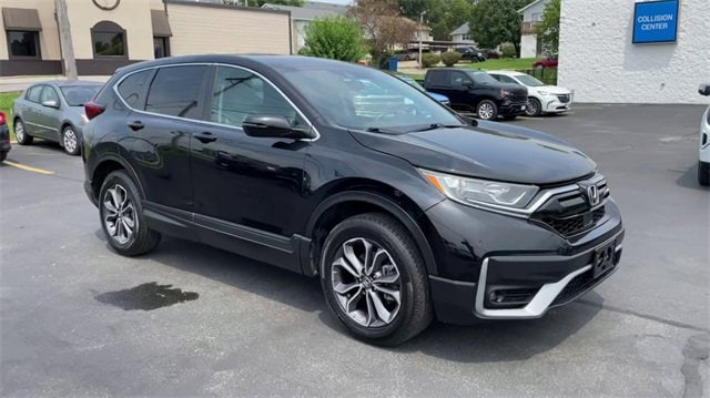 Used 2020 Honda CR-V EX-L with VIN 2HKRW2H87LH655114 for sale in Highland, IL