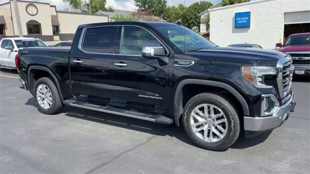 Used 2019 GMC Sierra 1500 SLT with VIN 3GTU9DED9KG167871 for sale in Highland, IL