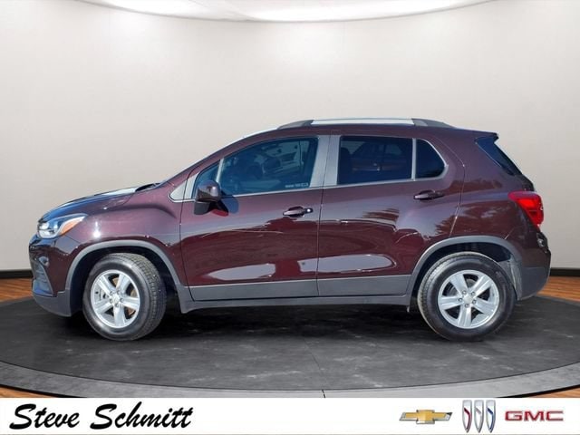 Certified 2021 Chevrolet Trax LT with VIN KL7CJLSB0MB308030 for sale in Highland, IL