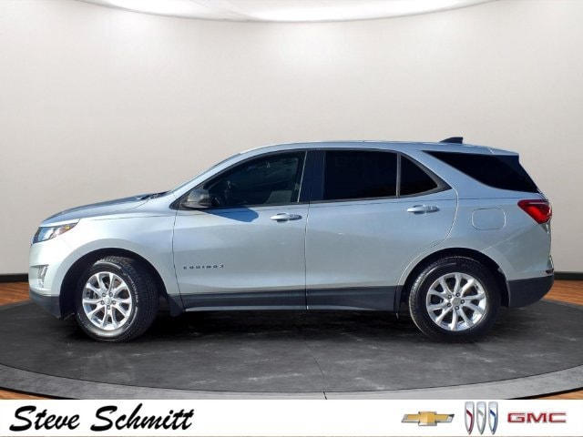 Used 2019 Chevrolet Equinox LS with VIN 3GNAXHEV8KL370189 for sale in Highland, IL