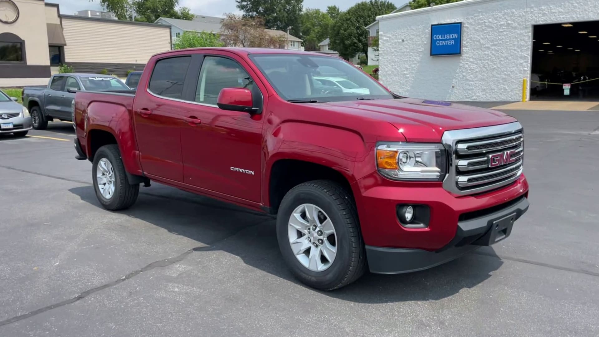 Used 2016 GMC Canyon SLE with VIN 1GTG5CE35G1340365 for sale in Highland, IL