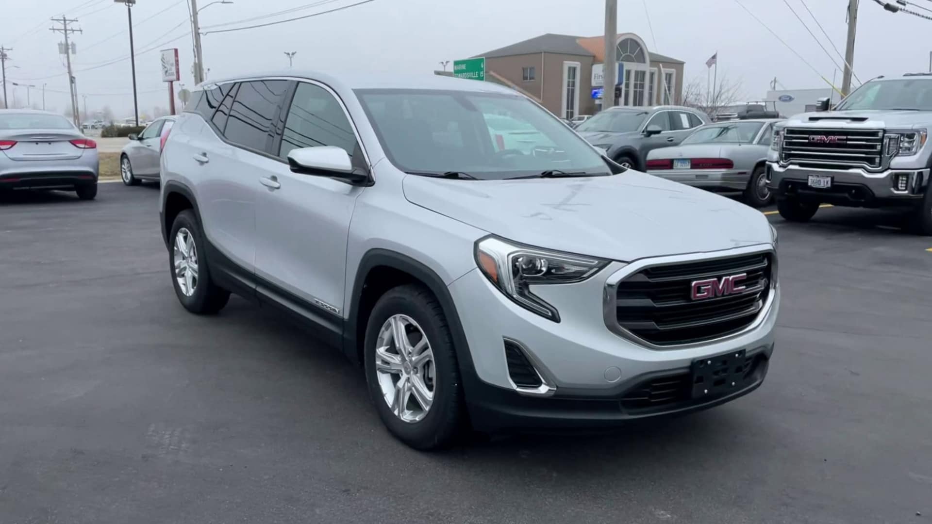 Used 2018 GMC Terrain SLE with VIN 3GKALMEV7JL373150 for sale in Highland, IL