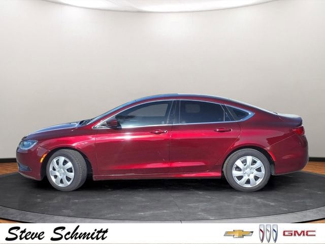 Used 2015 Chrysler 200 LX with VIN 1C3CCCFBXFN592585 for sale in Highland, IL