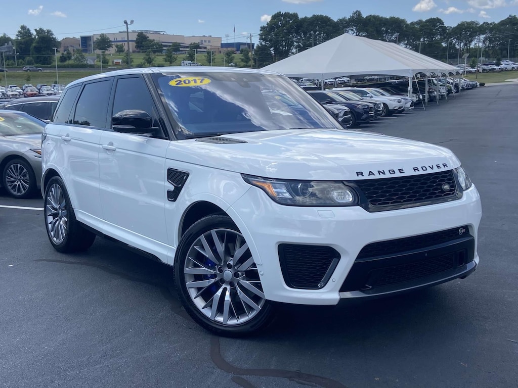 Used 2017 Land Rover Range Rover Sport V8 Supercharged SVR Sport Utility