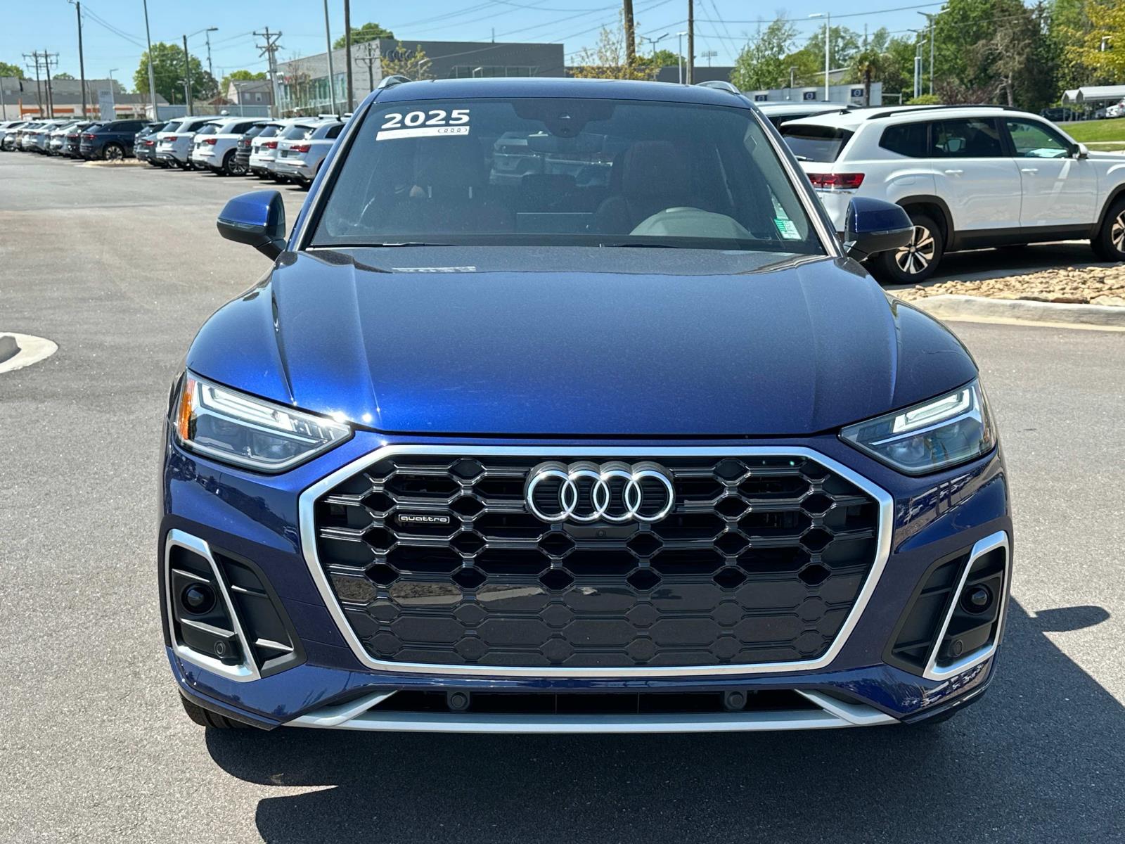 Used 2025 Audi Q5 Premium Plus with VIN WA1EAAFYXS2034289 for sale in Greenville, SC