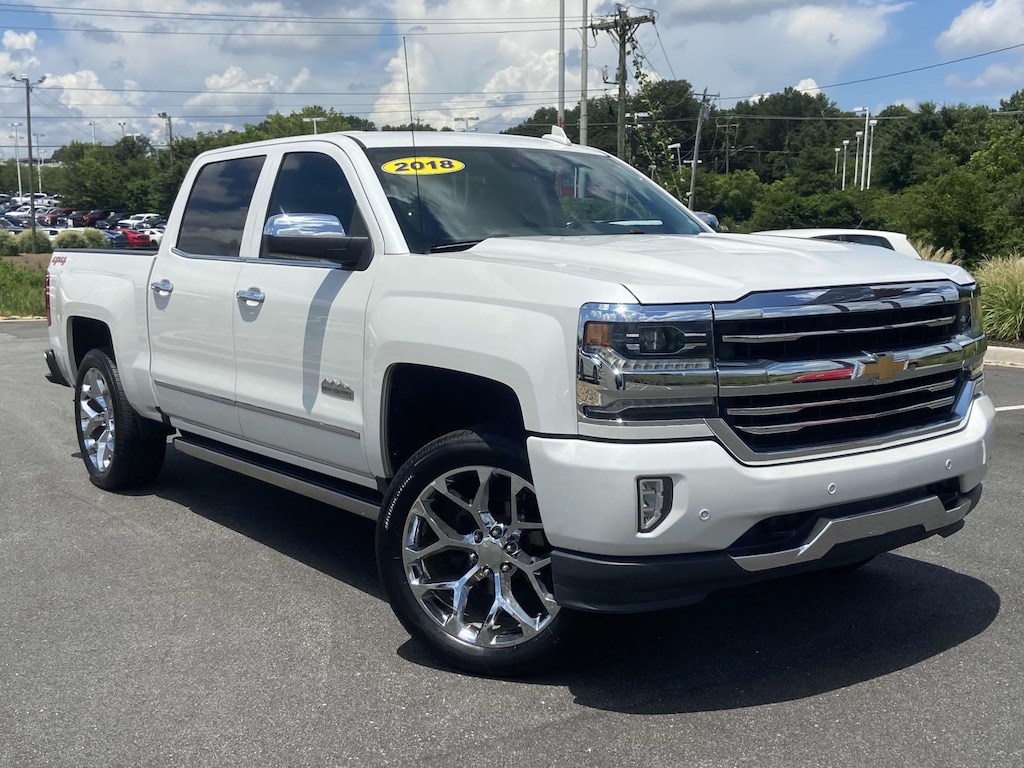Used 2018 Chevrolet Silverado 1500 4WD Crew Cab 143.5 High Country Crew Cab Pickup