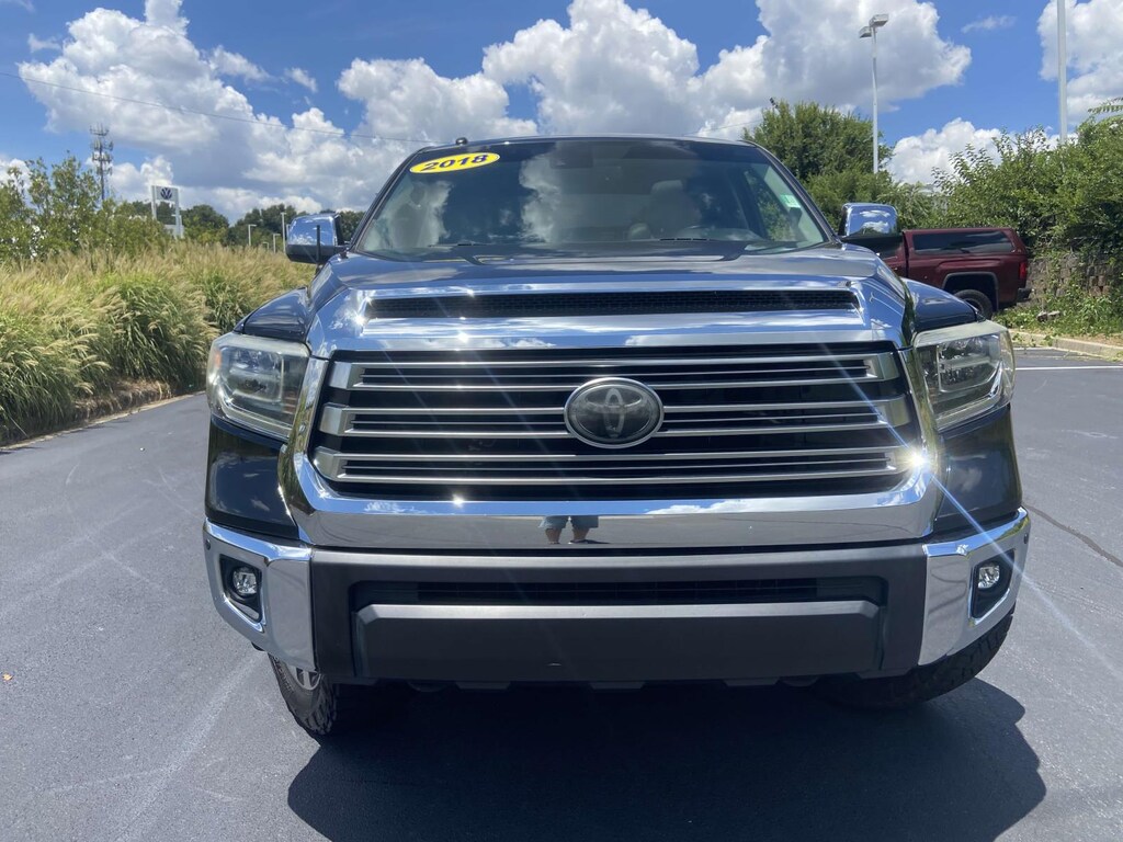 Used 2018 Toyota Tundra 4WD Limited CrewMax 5.5 Bed 5.7L FFV (Natl) Crew Cab Pickup