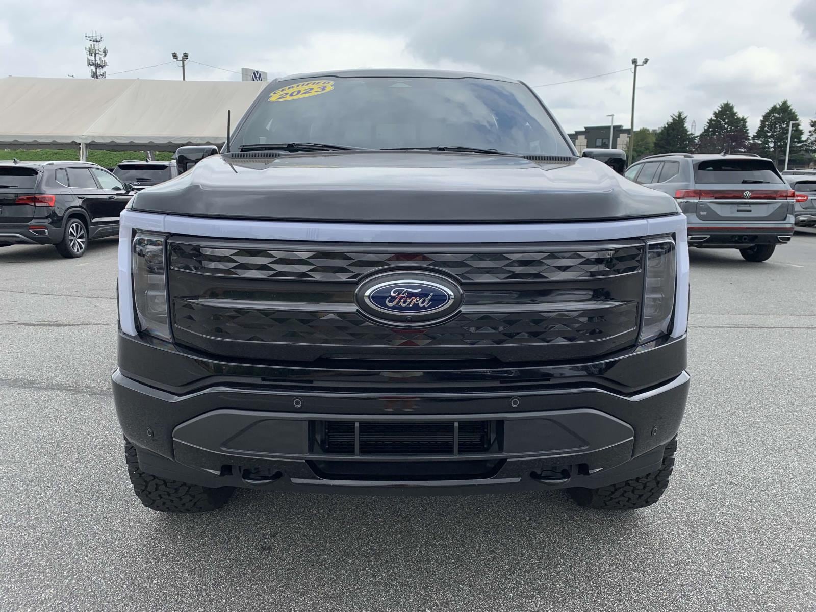 Used 2023 Ford F-150 Lightning Platinum with VIN 1FT6W1EV2PWG19029 for sale in Greenville, SC