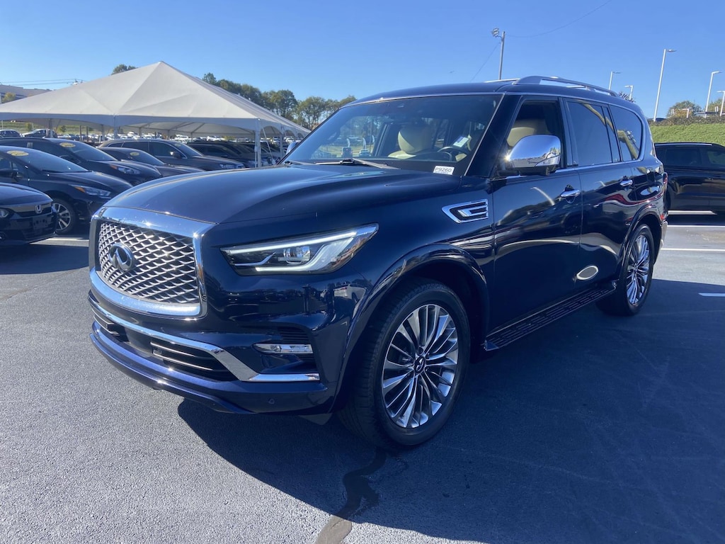 Used 2021 INFINITI QX80 Sensory Sport Utility