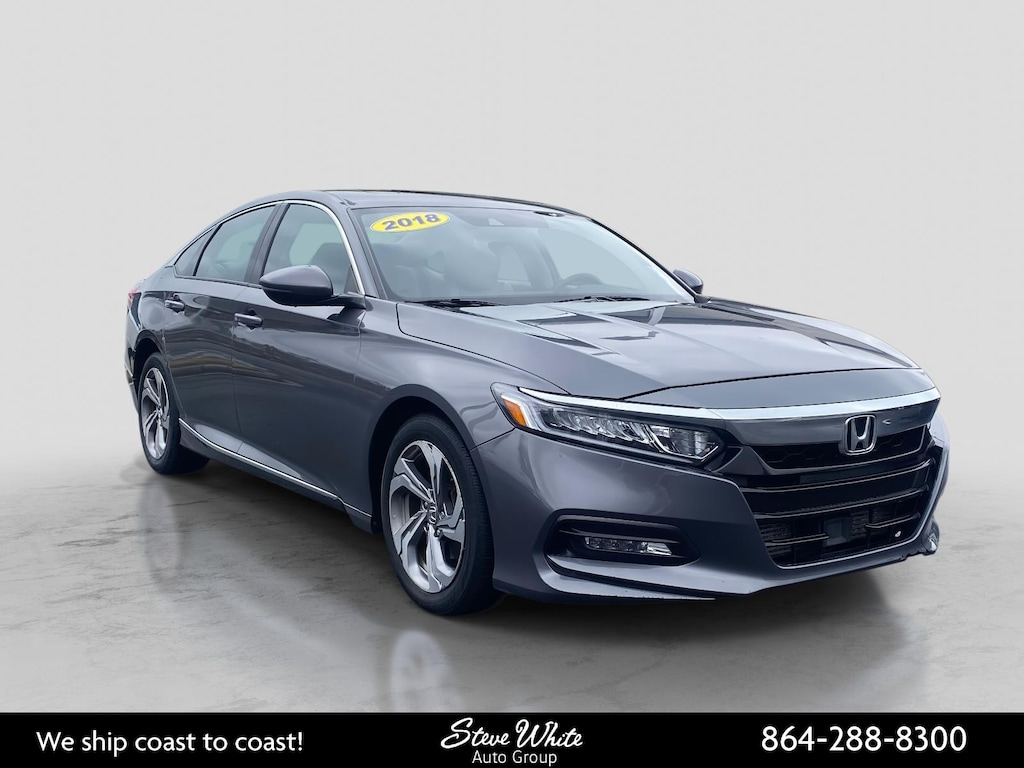 Used 2018 Honda Accord Sedan EX-L 1.5T CVT Car