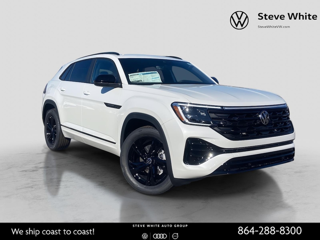 New 2026 Volkswagen Atlas Cross Sport 2.0T SEL R-Line Black Sport Utility