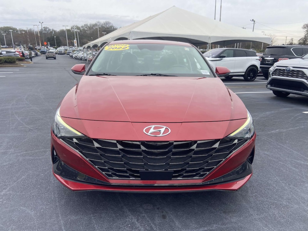 Used 2022 Hyundai Elantra Hybrid Limited DCT Car