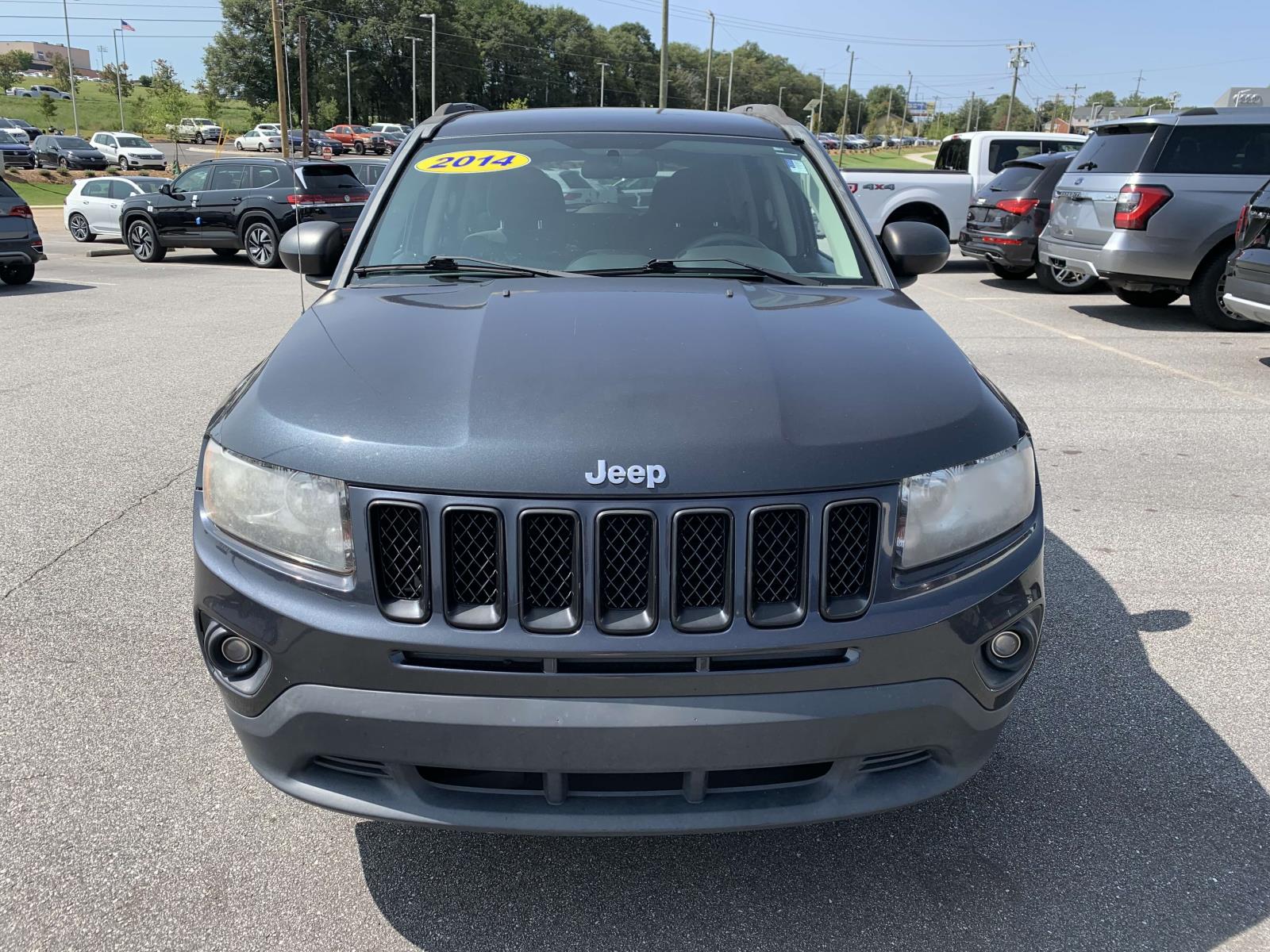 Used 2014 Jeep Compass Sport with VIN 1C4NJCBA9ED630674 for sale in Greenville, SC