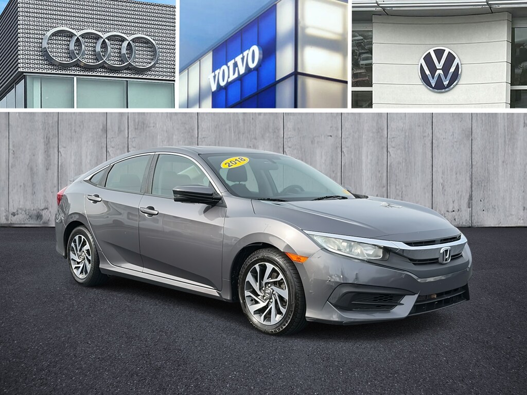Used 2018 Honda Civic Sedan EX CVT Car