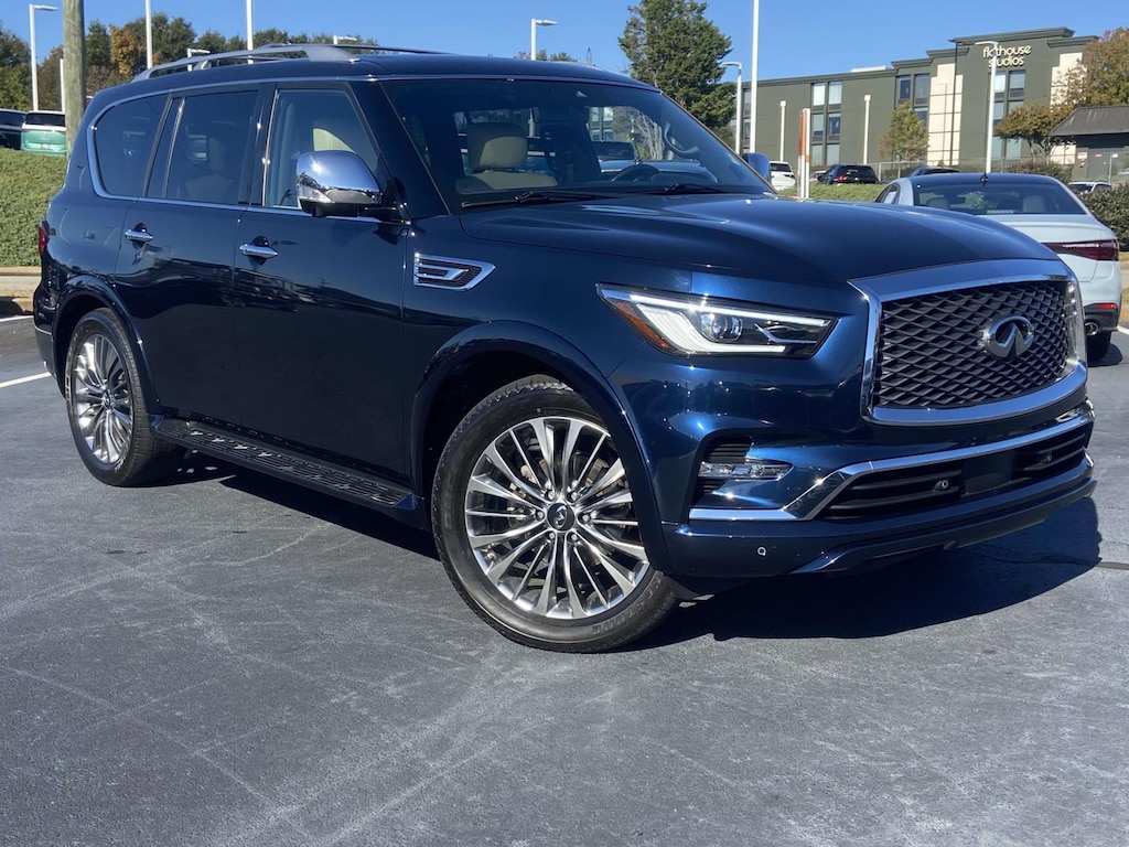 Used 2021 INFINITI QX80 Sensory Sport Utility