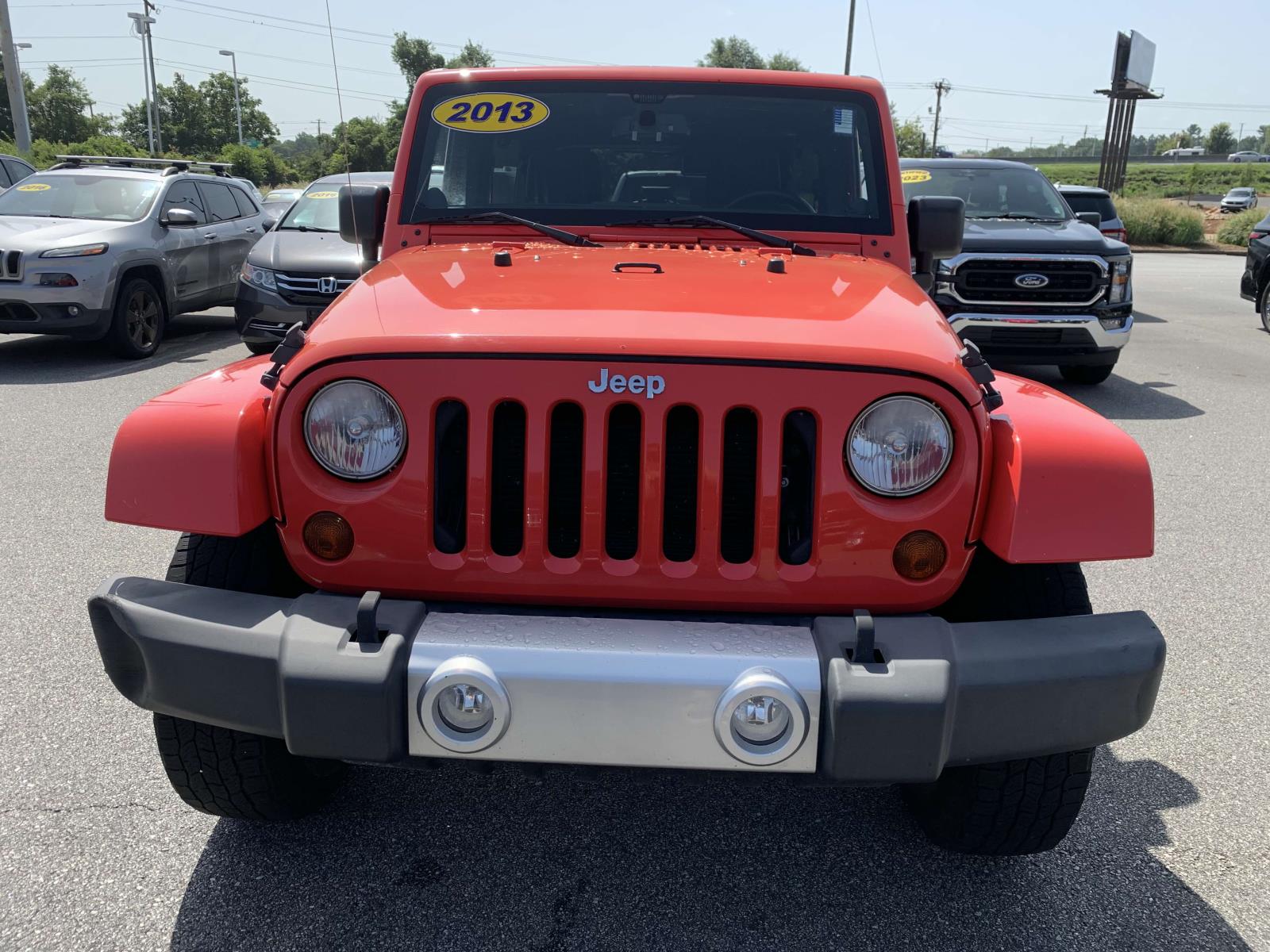 Used 2013 Jeep Wrangler Unlimited Sahara with VIN 1C4BJWEG1DL568583 for sale in Greenville, SC