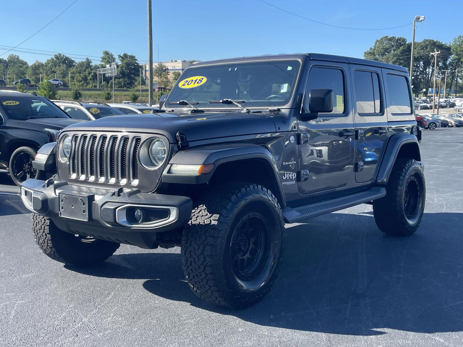 Used 2018 Jeep Wrangler Unlimited Sahara 4x4 Sport Utility