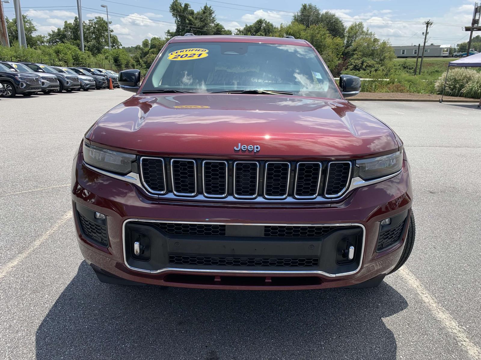 Used 2021 Jeep Grand Cherokee L Overland with VIN 1C4RJKDG9M8179203 for sale in Greenville, SC