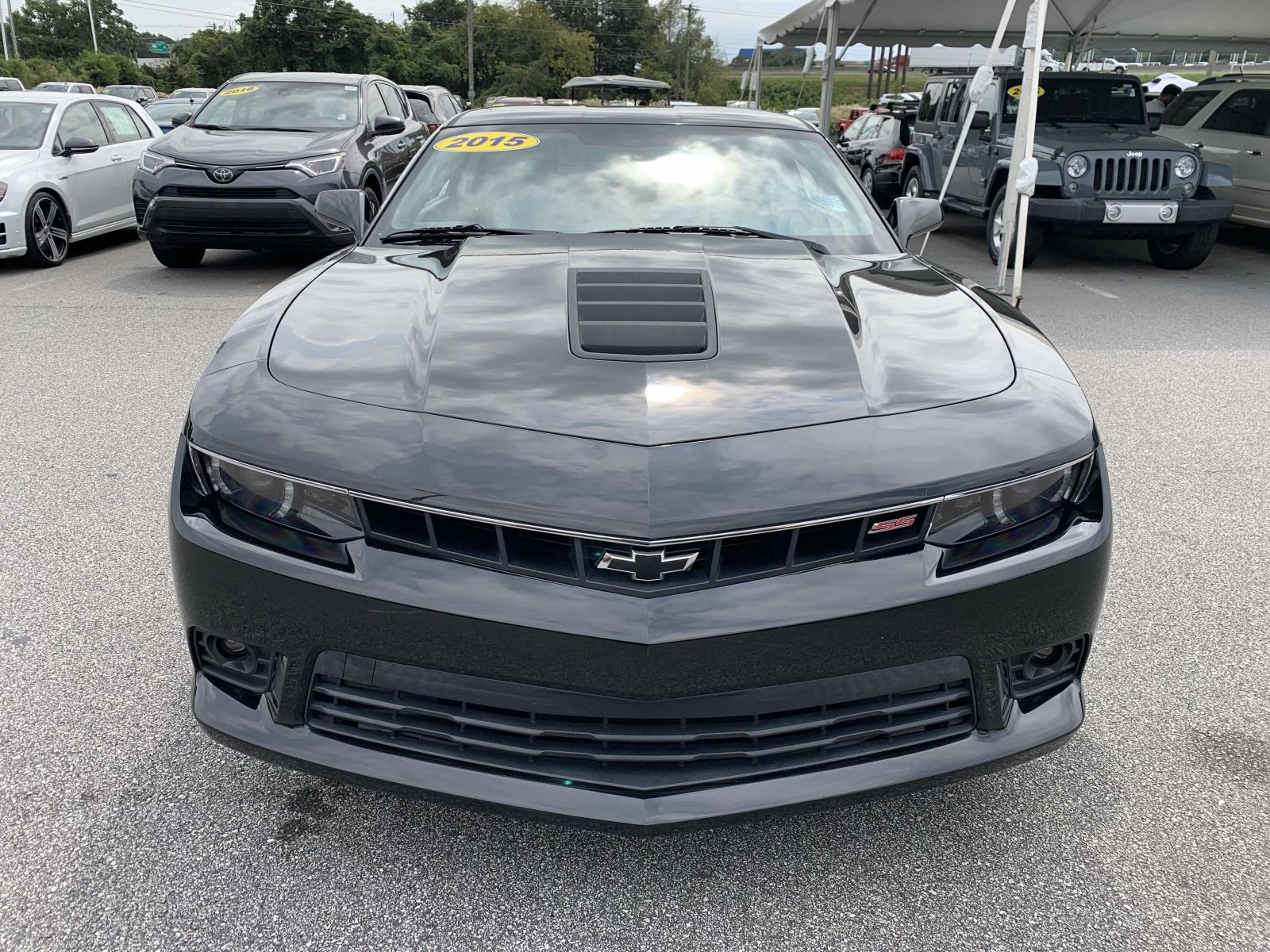 Used 2015 Chevrolet Camaro 1SS with VIN 2G1FH1EJ8F9299741 for sale in Greenville, SC