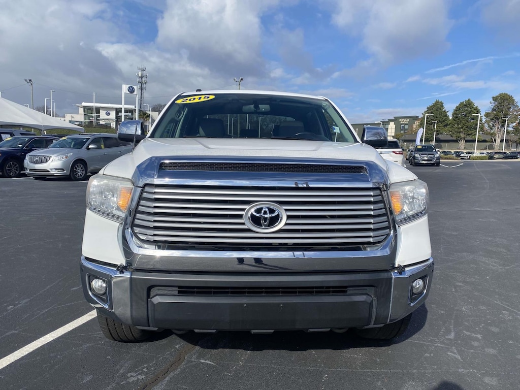 Used 2015 Toyota Tundra 4WD Truck CrewMax 5.7L FFV V8 6-Spd AT LTD (Natl) Crew Cab Pickup