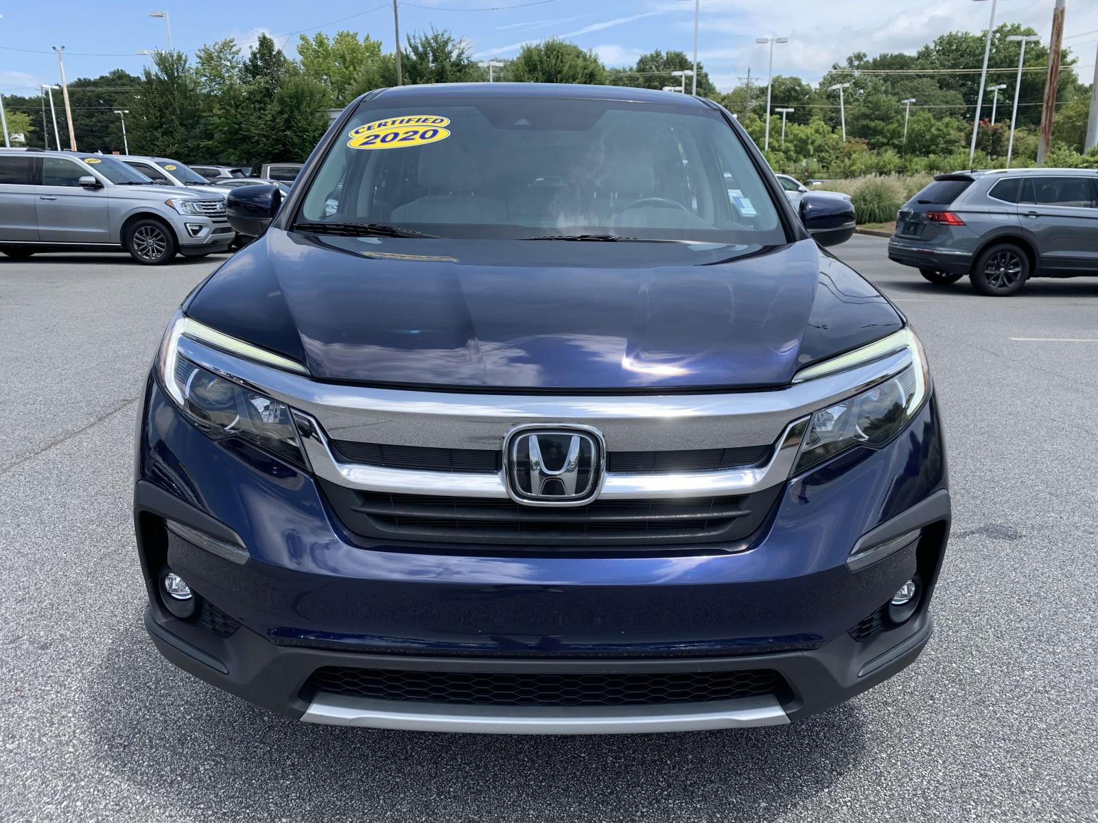 Used 2020 Honda Pilot EX-L with VIN 5FNYF6H52LB045984 for sale in Greenville, SC