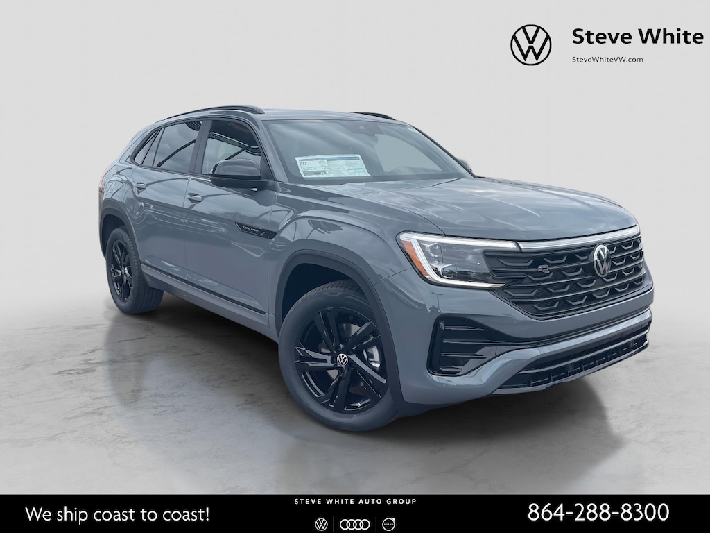 New 2026 Volkswagen Atlas Cross Sport 2.0T SEL R-Line Black Sport Utility