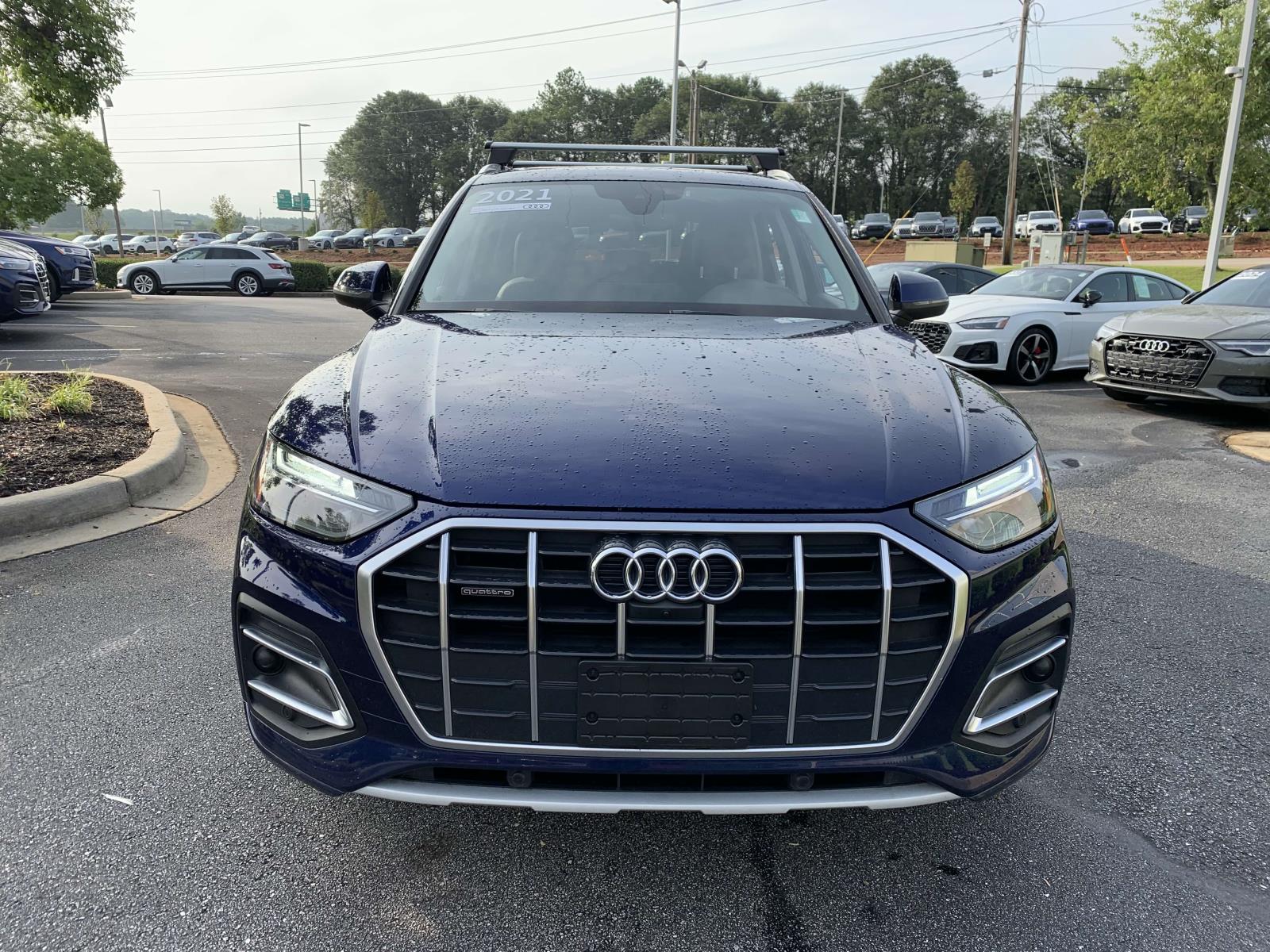 Used 2021 Audi Q5 Premium Plus with VIN WA1BAAFY3M2095571 for sale in Greenville, SC