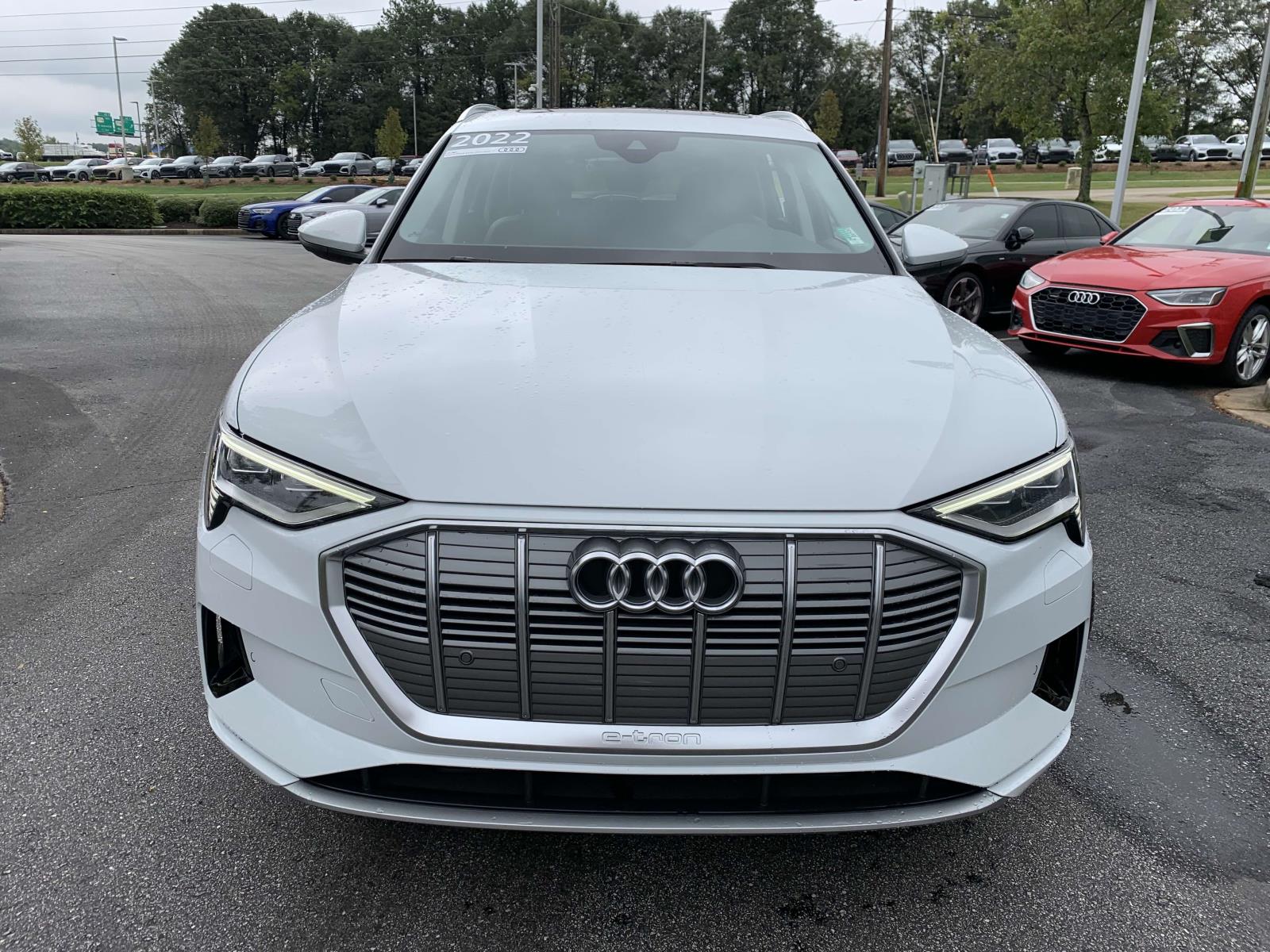 Used 2022 Audi e-tron Premium with VIN WA1AABGE6NB007586 for sale in Greenville, SC