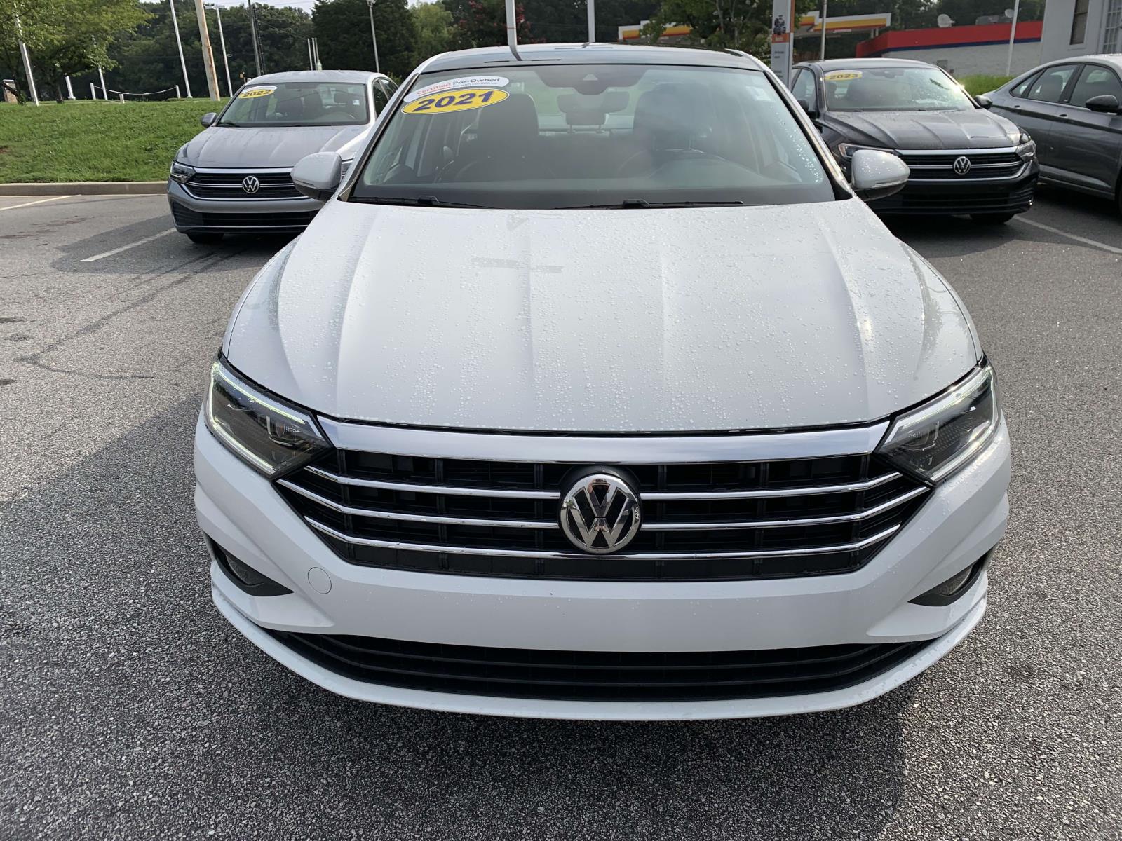 Used 2021 Volkswagen Jetta SEL Premium with VIN 3VWG57BU1MM002087 for sale in Greenville, SC