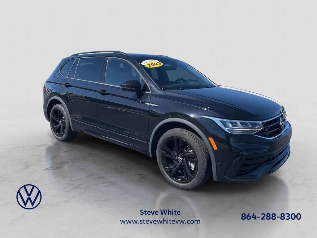 Certified 2023 Volkswagen Tiguan 2.0T SE R-Line Black FWD Sport Utility