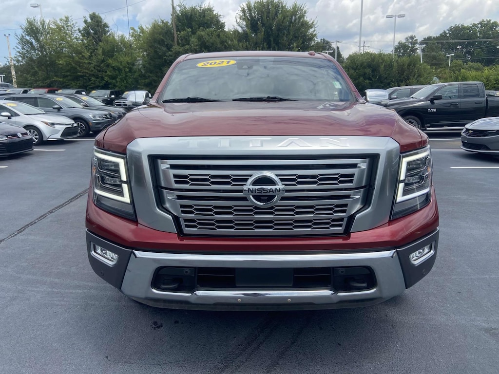 Used 2021 Nissan Titan 4x4 Crew Cab Platinum Reserve Crew Cab Pickup