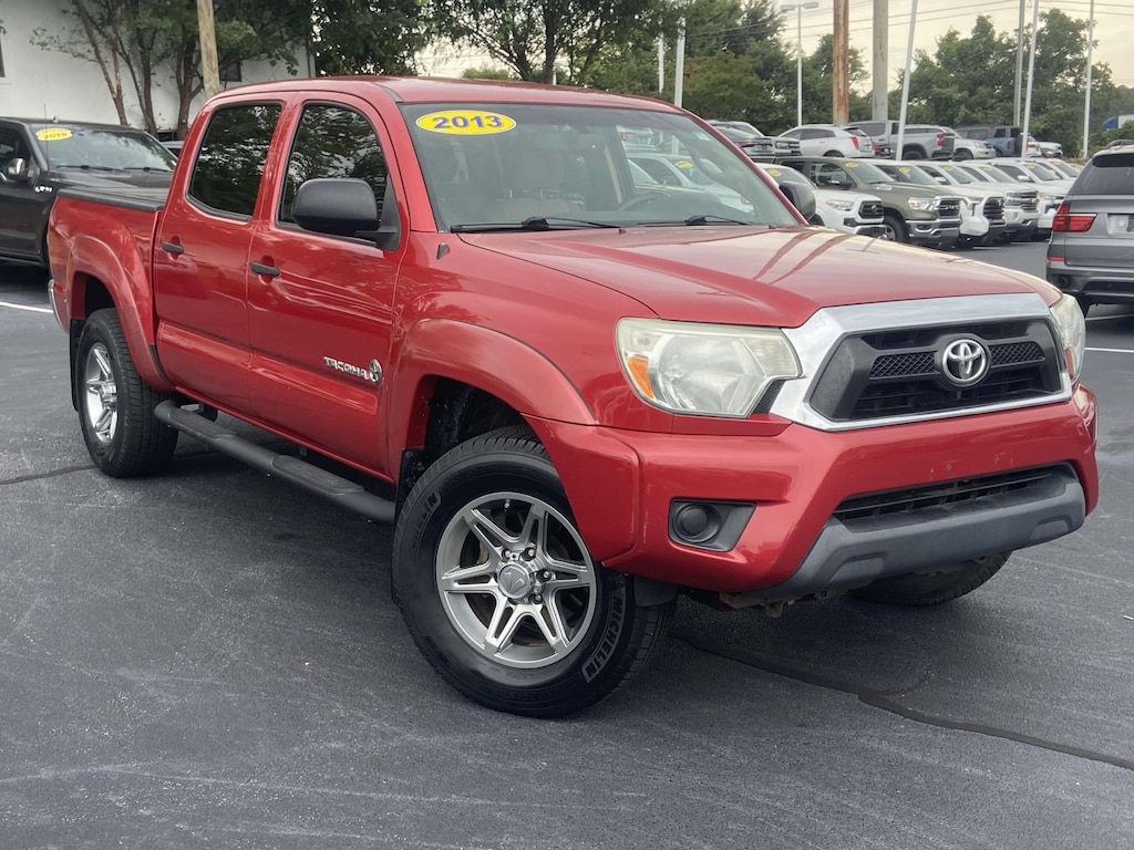Used 2013 Toyota Tacoma 2WD Double Cab I4 AT PreRunner (Natl) Crew Cab Pickup
