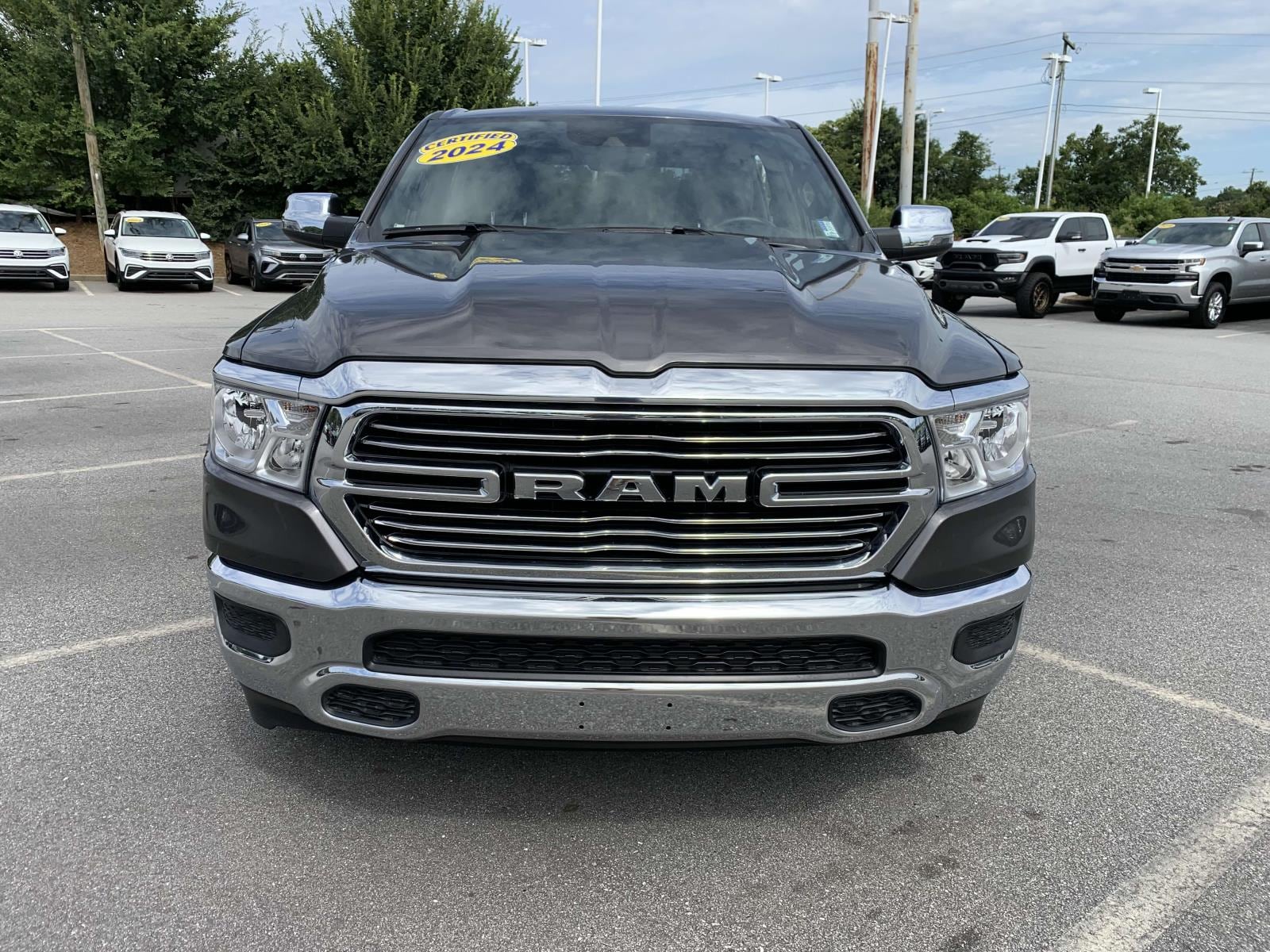 Used 2024 RAM Ram 1500 Pickup Laramie with VIN 1C6RREJT2RN219164 for sale in Greenville, SC