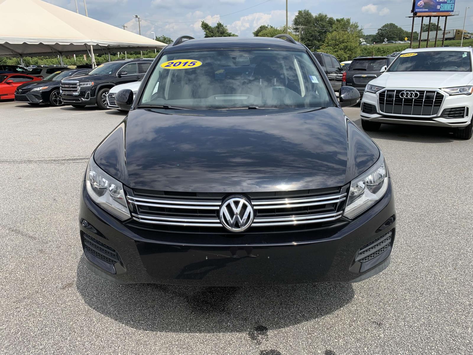 Used 2015 Volkswagen Tiguan S with VIN WVGAV7AX2FW606993 for sale in Greenville, SC