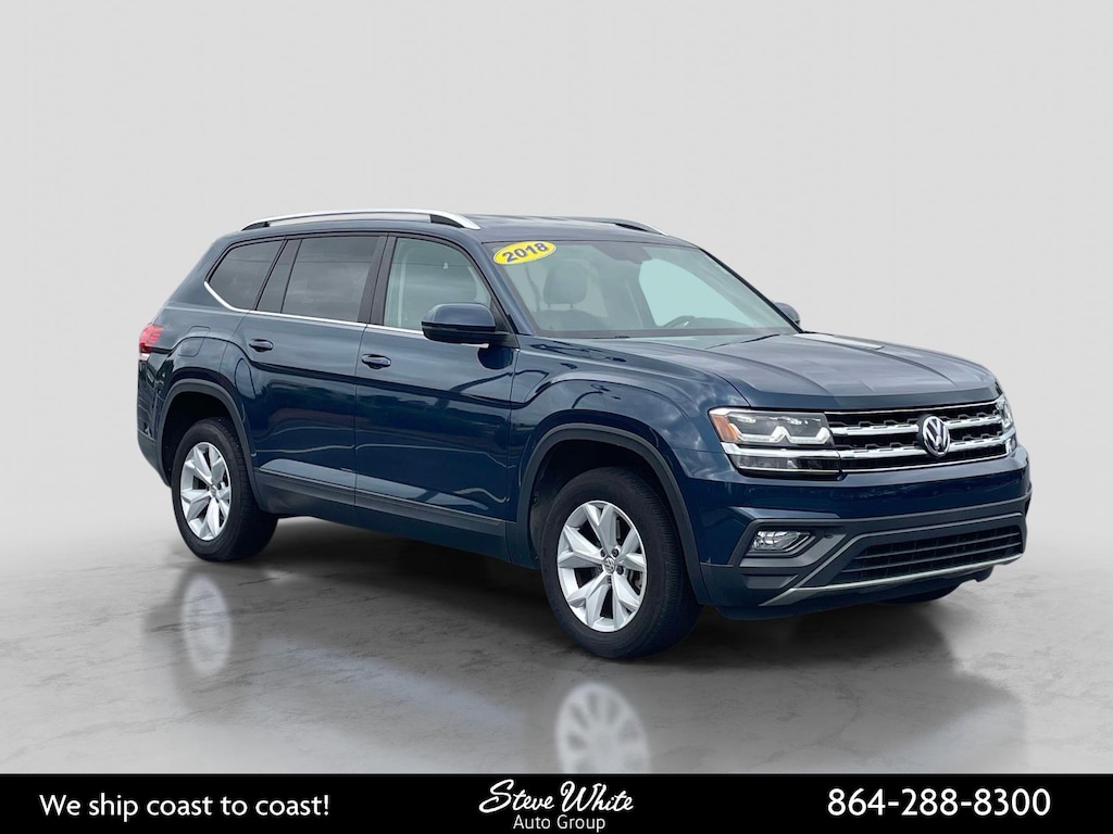 Used 2018 Volkswagen Atlas 3.6L V6 SE FWD Sport Utility