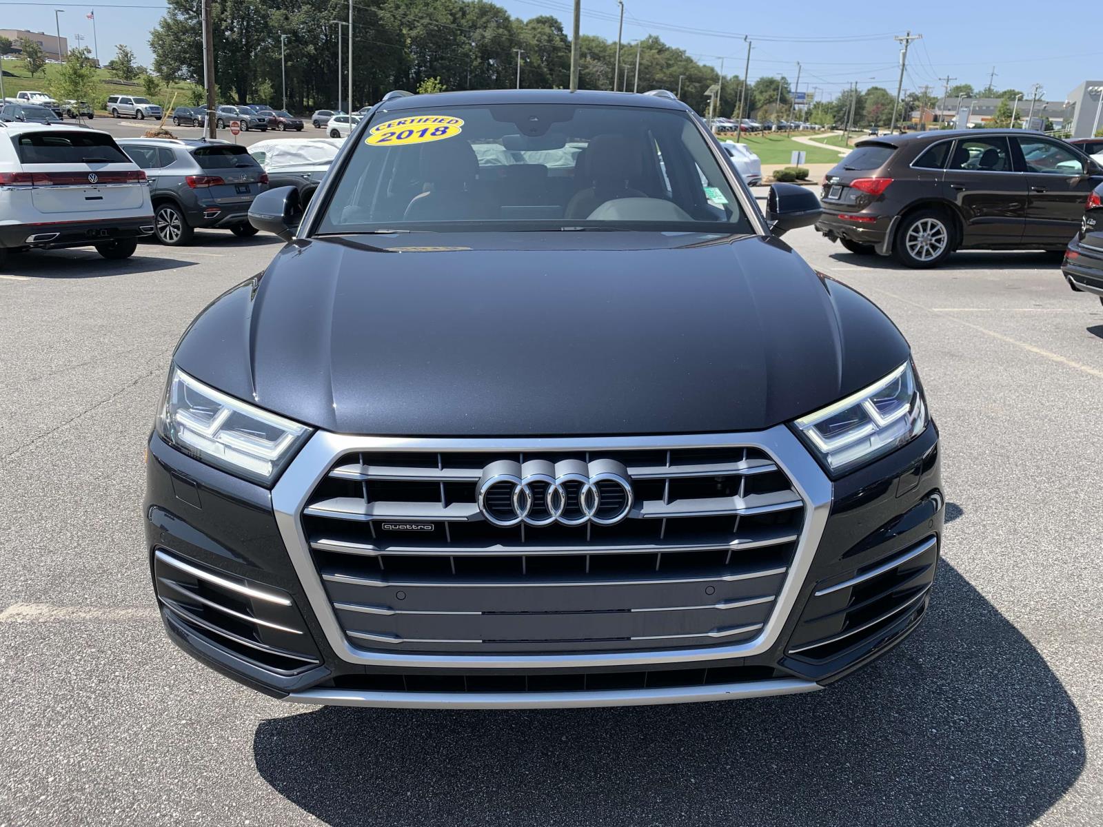 Used 2018 Audi Q5 Premium Plus with VIN WA1BNAFY0J2224446 for sale in Greenville, SC