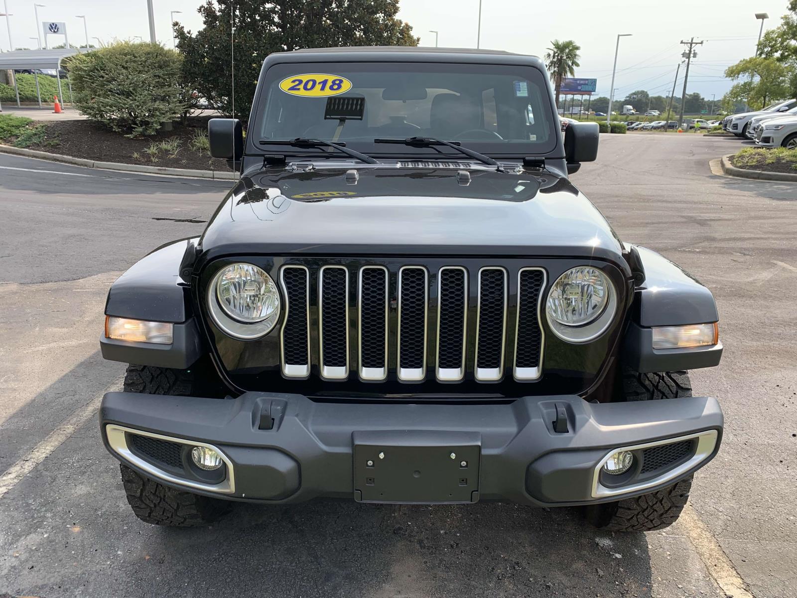 Used 2018 Jeep All-New Wrangler Unlimited Sahara with VIN 1C4HJXEG9JW142344 for sale in Greenville, SC