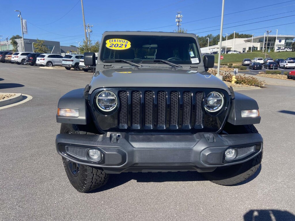 Used 2021 Jeep Wrangler Unlimited Willys 4x4 Sport Utility