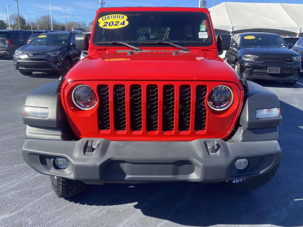Used 2024 Jeep Wrangler Sport S 4x4 Sport Utility