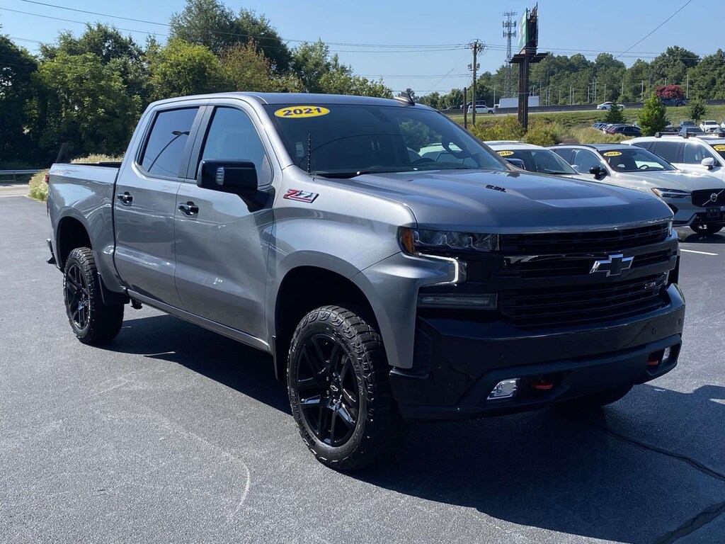 Used 2021 Chevrolet Silverado 1500 4WD Crew Cab 147 LT Trail Boss Crew Cab Pickup