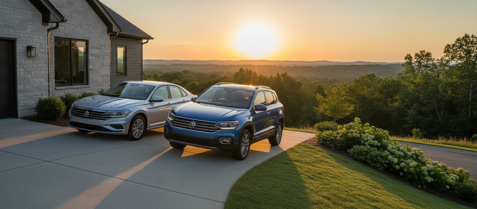 Volkswagen Jetta and Taos efficiency comparison Greenville SC