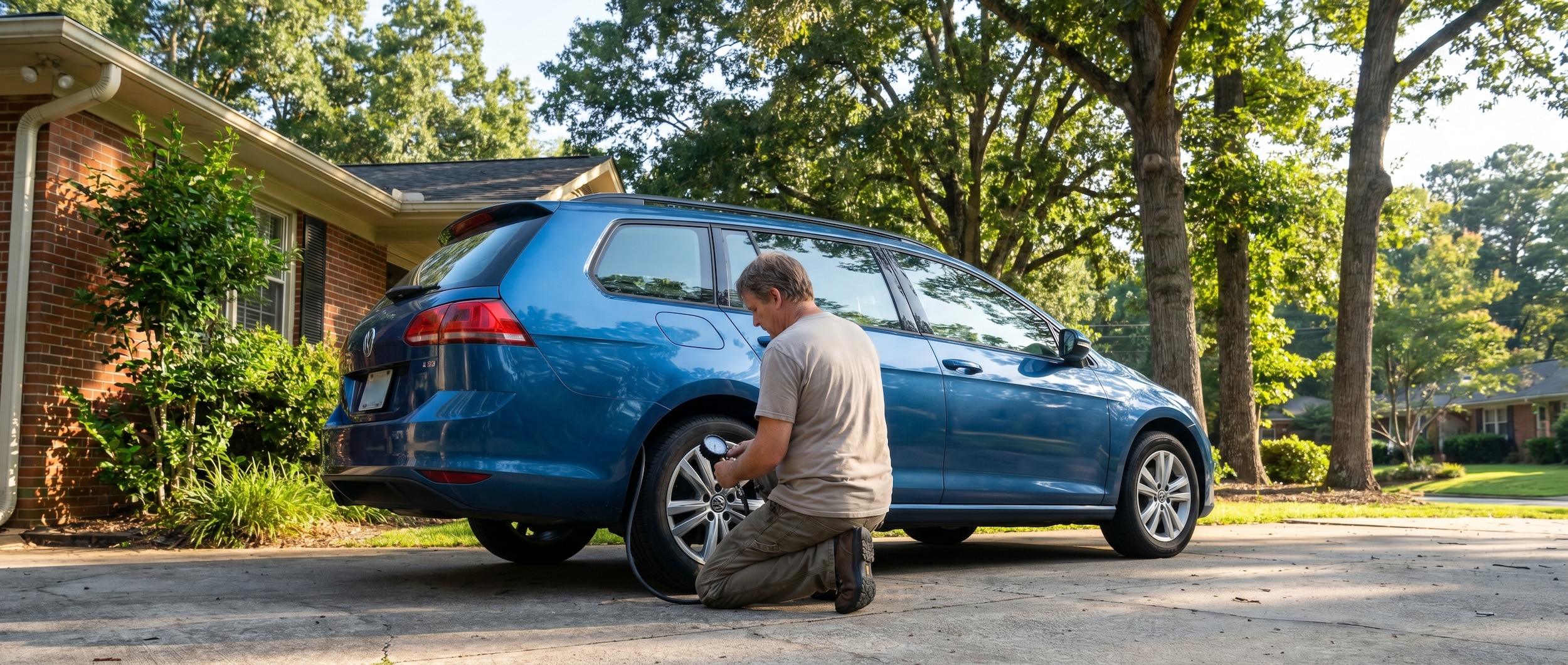 VW maintenance checklist for monthly service in Greenville, SC