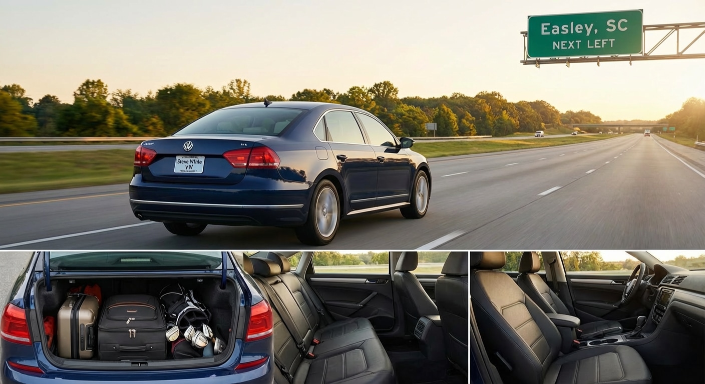 Used Volkswagen Passat highway driving comfort Easley SC