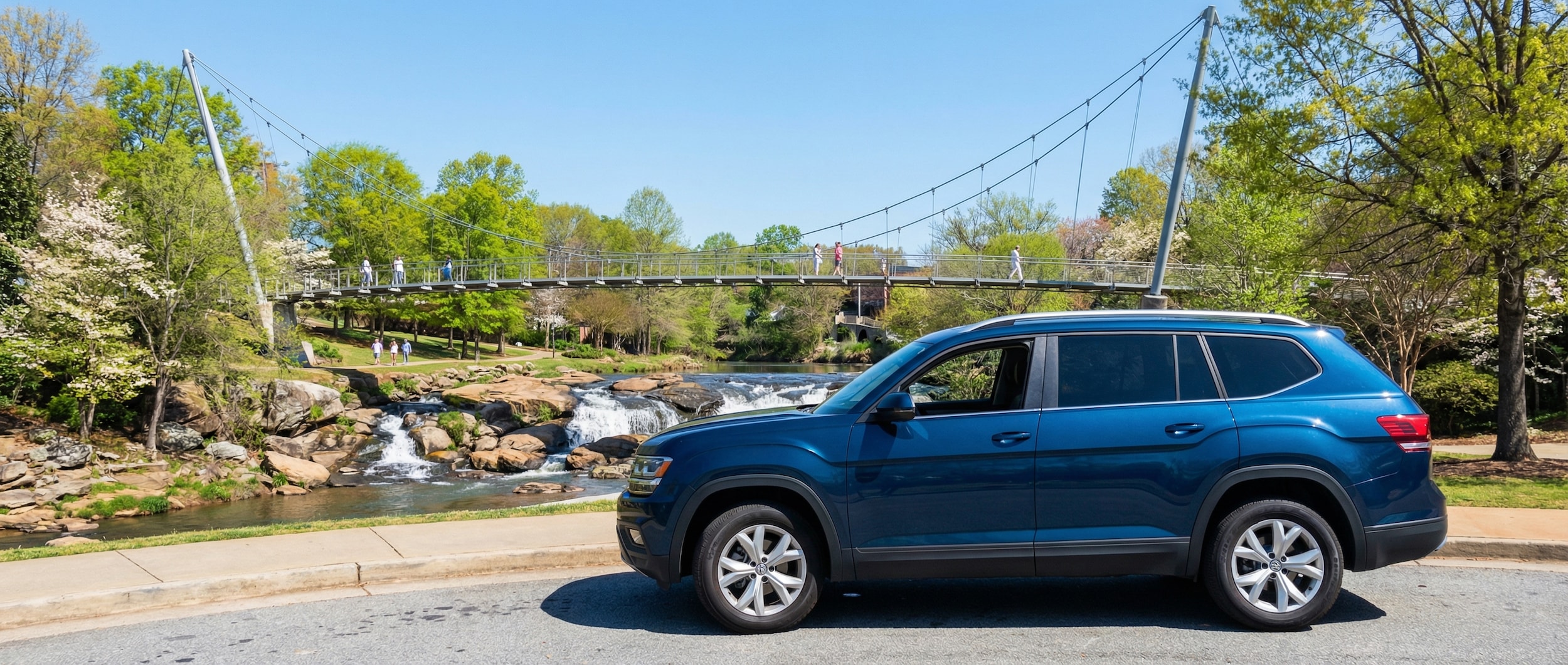 Volkswagen AC service check springtime maintenance Greenville SC
