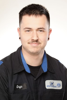 Staff member Gage Fox from 2d1b0f9102a3