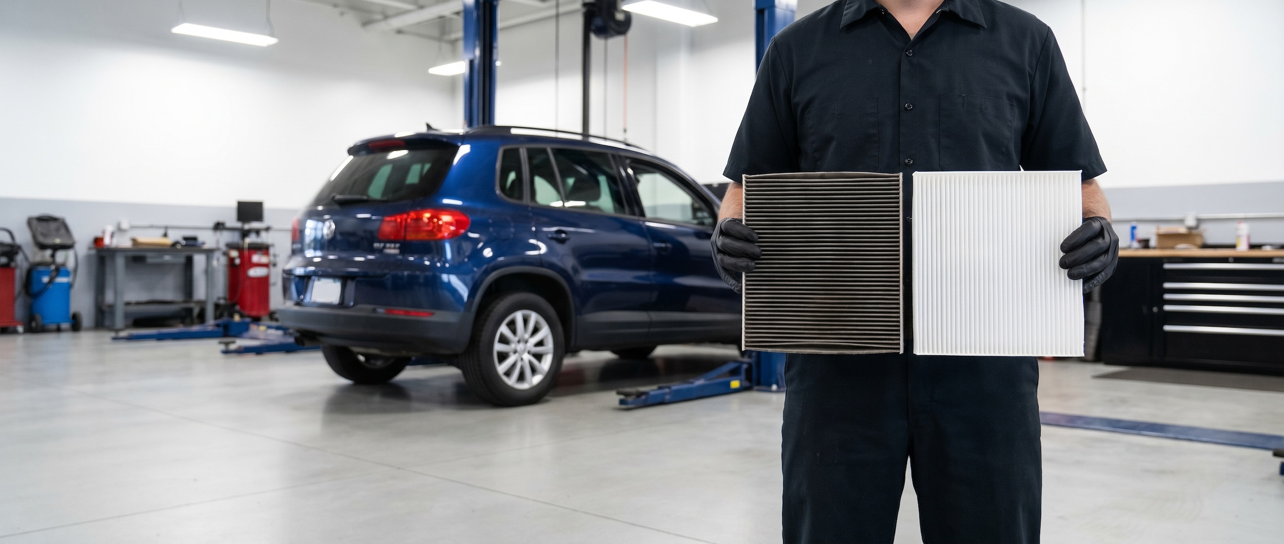 Volkswagen cabin air filter replacement service in Greenville, SC at Steve White Volkswagen